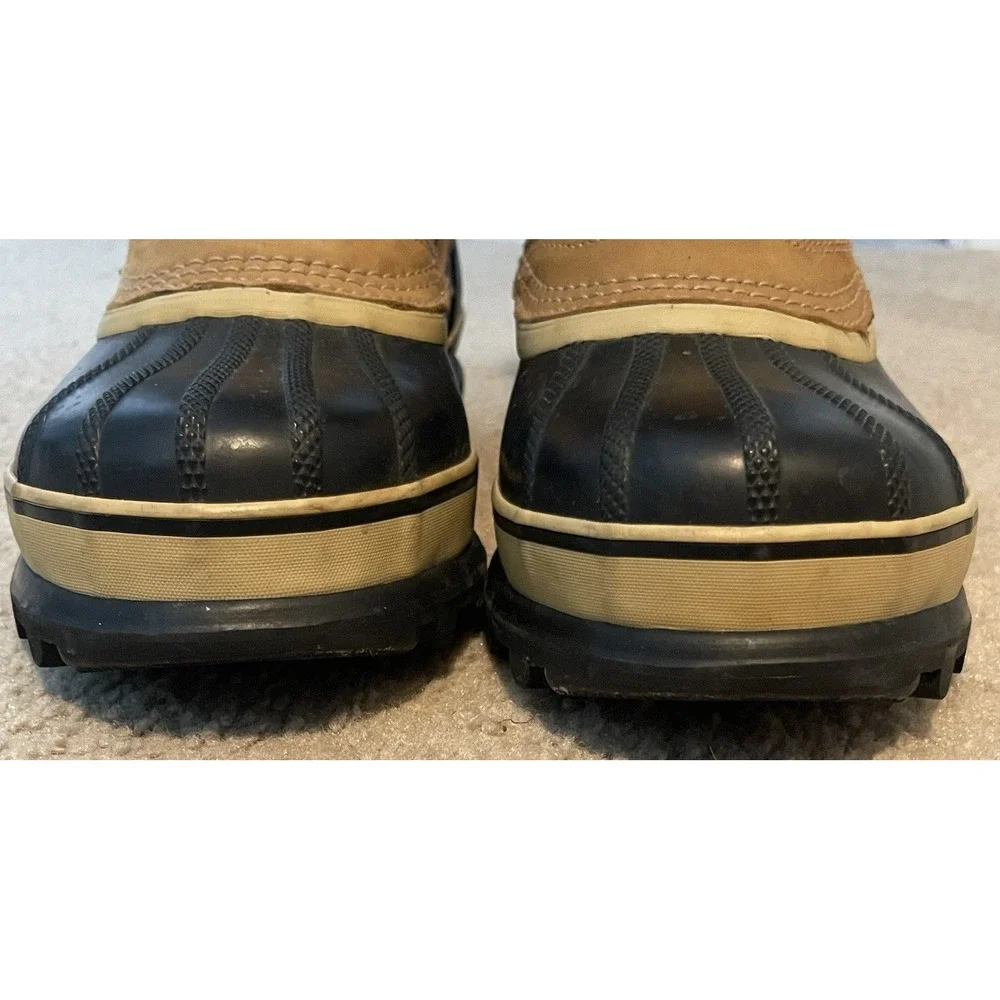 Men's SOREL Caribou Waterproof Insulated Winter Boots, 1002871 /Buff Size 8
